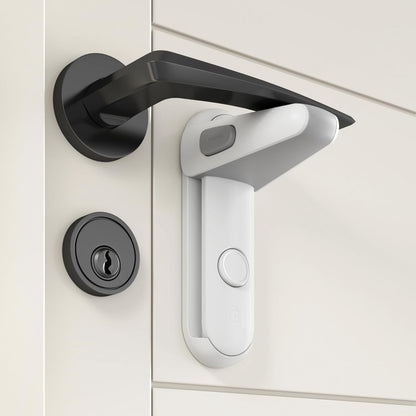 Childproof Door Lock | Tool-Free Installation | Fits Most Door Handles